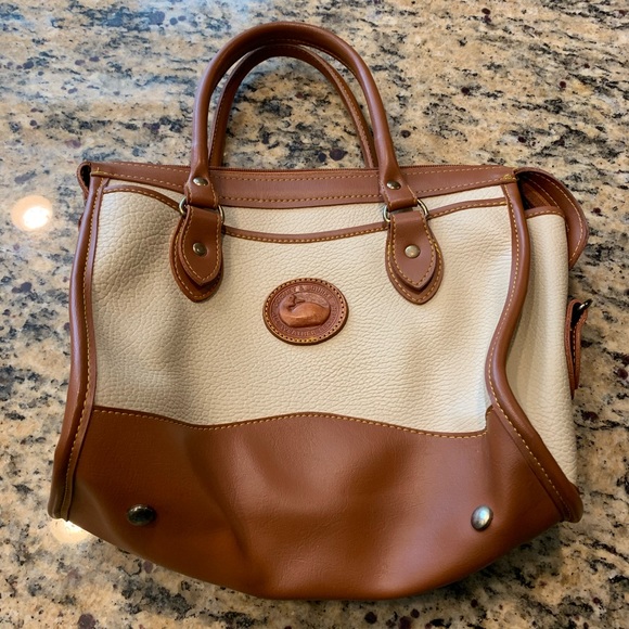 Dooney & Bourke Leather Satchel - Picture 1 of 8